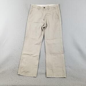 Dockers Pants Mens 32x32 Khaki D3 Classic Fit Chino Flat Front Straight Leg